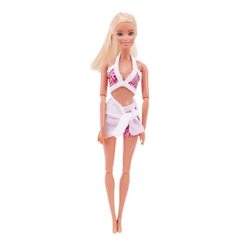 Apģērbu 11.5 Collu Bērnu Lelles Bikini Un Peldēšana Gredzens & Beach Krēslu Piederumi Meitenes Rotaļlietas, Dāvanas