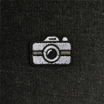 Apģērbu Thermoadhesive Izšūti plāksteri Nozīmītes Kamera Bībeles Pārsējs Bress Uzlīme Armband Kleita ar termisko pārnesi, lai apģērbtu