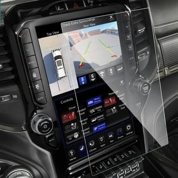 Areyourshop Auto Navigācijas Ekrāna Aizsargs, Rūdīts Stikls Filmu Der Dodge RAM 1500 2500 3500 2019 2020 2021 Auto Daļas
