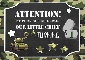 Armija Zīme Backdrops Fotogrāfija Fighter Tank Zēns Dzimšanas dienas svinības Banner Rotā Pielāgotus Foto Fona Studijas Fonu
