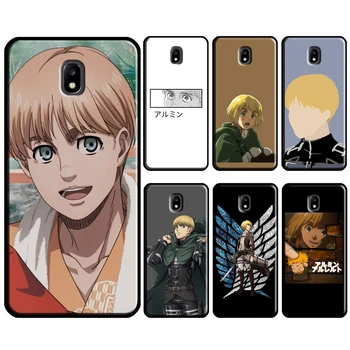 Armin Arlert Uzbrukumu Titan Anime Case For Samsung Galaxy J5 J7 J1 J3 2016 A5 A3 2017 J4 J6 J8 A7 A9 A6 A8 Plus 2018 Vāciņu