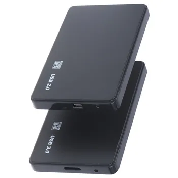 Atbalsts 3TB HDD Gadījumā USB2.0 3.0 Būra Gadījumā, 2.5 Collu SATA SSD HDD Mobile Box 480 M/5Gbps Ārējās Mobilo Lodziņā Cietā Diska Adapteri,