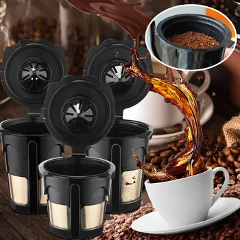 Atkārtoti Kafijas Filtru piemērots Visiem K-cup Kapsula Uzpildāmas Atkārtoti Nespresso Kafijas Piederumi Keurig K Kausa Mašīna#Y30