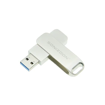 Atvieglojumu USB FLASH DRIVE 3.0 ROTĒJOŠO Pildspalvu un 256 gb 128gb 64gb32GB16GB usb3.0 stick stabilu ātrgaitas atmiņas SONIZOON Uzņēmējs