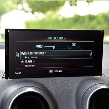 Audi Q2 GA 2016-2020 Auto Navigācijas Filmu Paneļa Monitoru Ekrāna Aizsargs, Stiklu Plēves Vāciņu, Uzlīmes, Interjera Aksesuāri