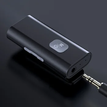 Audio Uztvērēju Bez Rokām Adapteris SR11 AUX Bluetooth saderīgu 5.0 w/ Klipu Atbalstu TF Karti Sadzīves Datoru Piederumu