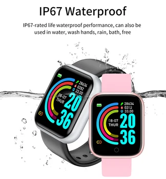 Augstas klases Smart Ūdensizturīgs Skatīties Sirdsdarbības ātruma Noteicējs-Fitnesa Aproce Sieviešu Vīriešu Modes Multi-funkcionālo Smartwatch Ir 2021. Pulkstenis