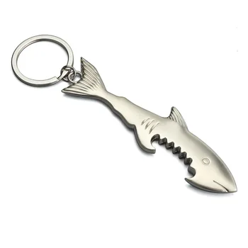 Augstas kvalitātes haizivs keychain, atslēgu, gredzenu, inovatīvu pudele nazis atslēgu piekariņi atslēgu turētājs portachiavi chaveiro llaveros hombre