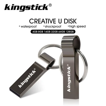 Augstas kvalitātes kingstick jaunu 2.0 Pen drive USB Flash Diska Reālā 64GB, 32GB pendrive 16GB 4GB 8GB atmiņas kartes 128GB Micro u diska