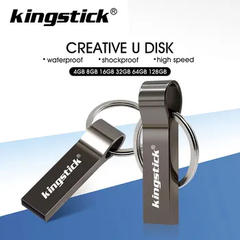 Augstas kvalitātes kingstick jaunu 2.0 Pen drive USB Flash Diska Reālā 64GB, 32GB pendrive 16GB 4GB 8GB atmiņas kartes 128GB Micro u diska