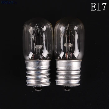 Augstu Spilgti E17 15W Skrūves Bāzes SMD LED, Stikla Žalūzija Gaismu Lampas Spuldzes 220V Šūšanas Mašīna, Ledusskapis Tīri Silti Balta