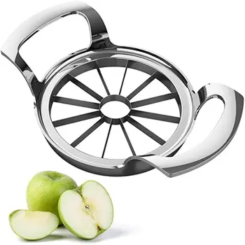 Augstās Kvalitātes 12-Asmens Lielās ābolu Griezējs Nazis,Nerūsējošā Tērauda Ultra Sharp Augļu Corer Nazis Darbarīki Virtuves Piederumi