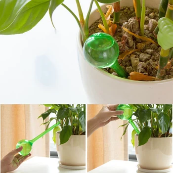 Augu Laistīšanas Globusi Stikla, piemēram, Self-Laistīšanas Sīpolu Automātiskās Laistīšanas Ierīces Houseplants Augu Pot ADW889