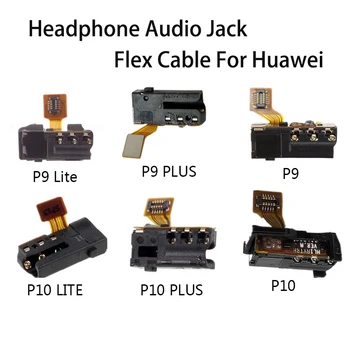 Austiņas Austiņas Audio Jack Flex Kabelis Huawei P9 P10 P20 Lite Plus Par Godu 8 9 10 Lite Mate 20 Lite Remonta Daļas