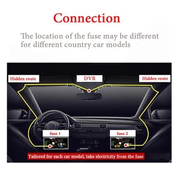 Auto Ceļu Ierakstīt WiFi DVR Dash Kameras Vadītāja Video Recorder BMW 7 F01 F02 F03 F04 2008~. Gadam Ierakstu
