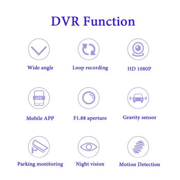Auto Ceļu Ierakstīt WiFi DVR Dash Kameras Vadītāja Video Recorder BMW 7 F01 F02 F03 F04 2008~. Gadam Ierakstu