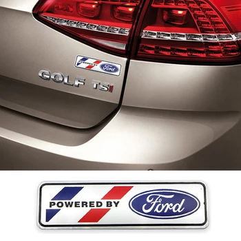 Auto Dekorēšanas Uzlīmes 3D Logo Alumīnija dzinēju Automašīnas Emblēmas, Emblēmu Decal Par Brasli Focus 2 3 1 MK2 MK3 MK1 Kodolsintēzes Piederumi