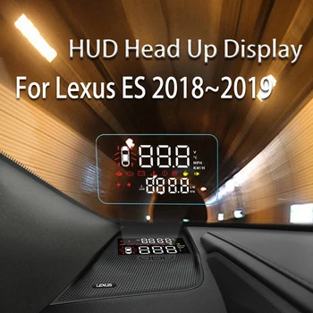 Auto HUD Head Up Displejs Priekš Lexus IS 2013 2016 2017 2018 2019 Heads-up Display Drošas Braukšanas OBD Spidometrs Projektoru