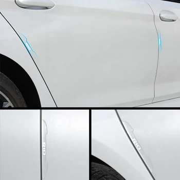 Auto piederumi auto durvīm anti-sadursmes lentes rotājums kia rio 2 3 4 Auto uzlīmes
