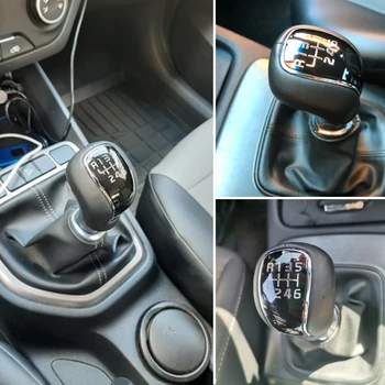 Auto Pārnesumu Pārslēgšanas Slēdzis 6 Ātrumu Manuālo Pārslēgšanās Stick Shifter par Hyundai Creta IX25 Kia Forte Cerato K3 Ceed 2012. - 2016. Gadam Interjera Detaļas