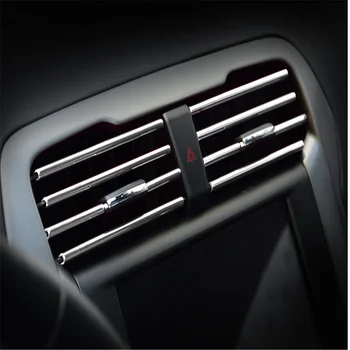 Auto-stils Gaisa Izvads Apdares Lentes par Volkswagen VW Golf 7 MK7 GTI R Rline Piederumi Car Styling