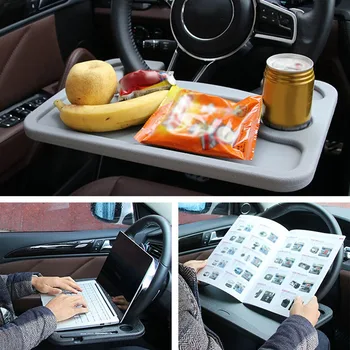 Auto Stūre Galda Automašīnas Ceļojumu Tabula Klēpjdatoru, Planšetdatoru iPad Grāmatiņa Pārtikas Ēšanas Atbalsta dienests Kuģa Stūre Reņu