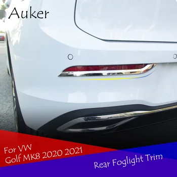 Automašīnas Aizmugurē, Miglas gaismas Lampas, Uzacu Apdares Vāka Uzlīmes, Lentes Segtu Auto Stils 2gab/komplekts VW Golf 8 MK8 2020 2021 Piederumi