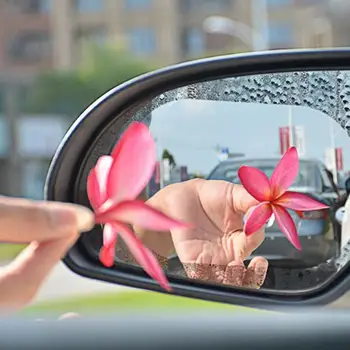 Automašīnas Atpakaļskata Spogulī, Ūdensizturīgs Un Anti-Miglas, Lietus Necaurlaidīgs Filmu Sānu Loga Stiklu Plēves, Dažādu Izmēru Specifikācijas Pāris