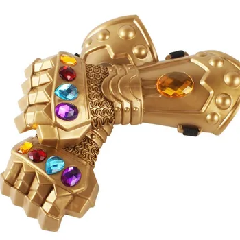 Avengers 4 Infinity Kara Thanos Bruņu Cimdi Ironman Gaismas Maska Rīcības Attēls Modeļa Rotaļlietu Cosplay Aksesuārus Halloween