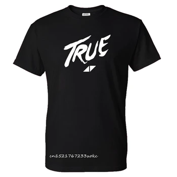 Avicii T-Krekls DJ Modes Streetwear TAISNĪBA Vēstuli Iespiesti Vīriešu T Sport Gadījuma Kokvilnas Krekls, t-veida Topi Apģērbi