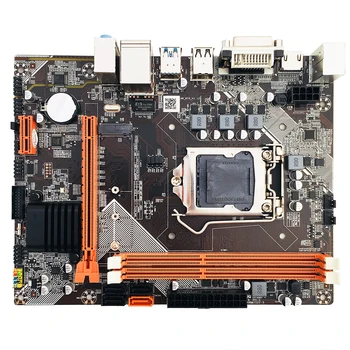 B75 Desktop Mātesplatē LGA 1155 Socket M. 2 SSD Intel LGA1155 i3 i5 i7 PROCESORU, DDR3 RAM Atmiņu, SATA III USB 3.0