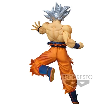 BANDAI Dragon Ball Z Anime Super Migatte Nav Gokui Attēls Son Goku Jiren Kaujas Formā PVC Rīcības Attēls Modelis Rotaļlietas Bērniem Dāvanas