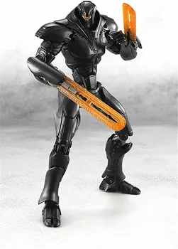 Bandai Vietas, pārdošanu 18 cm modelis ar roku Pacific Rim Tamashii Nāciju organizācijas Robots Gari Obsidiana Fury figura de accion Bērnu Rotaļu Gif