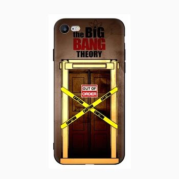 Bazinga Lielā Sprādziena Teorija tv šovs Silikona Case for iphone 11 12 Pro Max 12 Mini X XS XR 8 7 6s 6 Plus 5 5s SE 2020. gadam Aizmugurējo Vāciņu