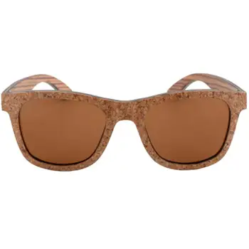 BerWer Korķa Koka Saulesbrilles Vīriešiem, Sievietēm Luksusa Izmaiņas Retro Brilles Polarizētās Saulesbrilles, Korķa, Saules Brilles