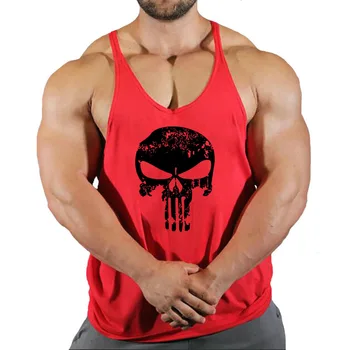 Bez piedurknēm krekls pelēkā vārna zīmolu sporta apģērbu, fitnesa vīriešu fitness bodybuilding veste pelēkā vārna apakškrekls