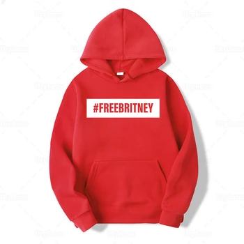 Bezmaksas Britnija Hoodies Saglabāt Britnija sporta Krekls pelēkā vārna Fanu Dāvanu #Freebritney
