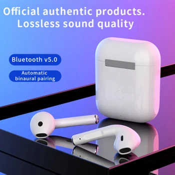 Bezvadu Austiņas TWS Bluetooth 5.0 Austiņas Auss Āķis Darbojas Trokšņa Slāpēšanas Stereo Ar MIKROFONU Balss palīgs Jaudas displeju