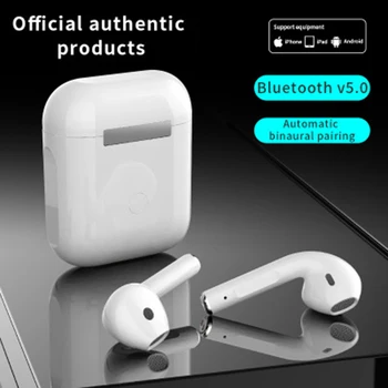 Bezvadu Austiņas TWS Bluetooth 5.0 Austiņas Auss Āķis Darbojas Trokšņa Slāpēšanas Stereo Ar MIKROFONU Balss palīgs Jaudas displeju