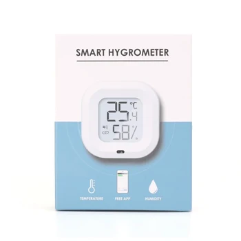 Bezvadu Termometru, Higrometru, Bluetooth saderīgu On-screen Displejs Iekštelpu Temperatūras un Mitruma Sensors Monitors