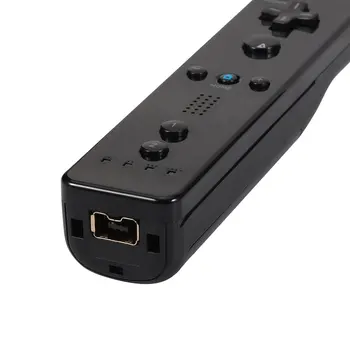 Bezvadu Tālvadības pults Wii iebūvēto Motion Plus Gamepad Ar Silikona Gadījumā, ja Kustības Sensors 2018