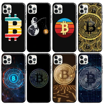 Bitcoin BTC Soft Case For iPhone 11 Pro Max 12 mini X XR XS MAX 6S 6 7 8 Plus SE 