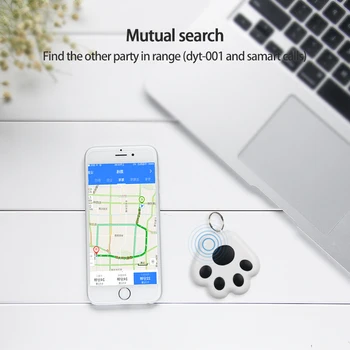 Bluetooth saderīgu Marķiergāzes Mini Anti Zaudēja Signāls Seifa Atslēgu Meklētājs Smart Tag GPS atrašanās vietas Keychain Pet Suns, Bērns Tracker