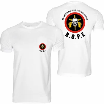 BOPE Tropa De Elite Snaiperis Vienības Skauts Brazīlijas Īpašo Spēku T krekls vīriešiem divas puses dāvanu Gadījuma tee ASV izmērs XS-5XL