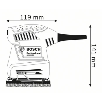 Bosch GSS1400 Sākotnējā Dzīvoklis Smiltnīcas Mašīna, Dzīvoklis Slīpēšanas Mašīna Slīpēšanas Mašīnas Koksnes Slīpēšanas Mašīna