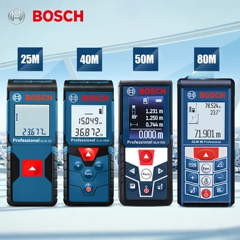 Bosch Rgefinder Centrālās Rokas Lāzera Mērinstrumentu, Ārsts Elektronisko Mērīšanas Istabā, Valdnieks 30/40/50/80 Metri
