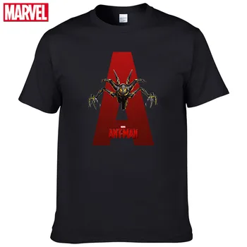 Brīnums Avengers Skudra Vīrietis T krekls, Ērti, Elpojoši kokvilnas Modes apģērbi pusaudžiem Vasaras Topi Apģērbi vīriešiem #167