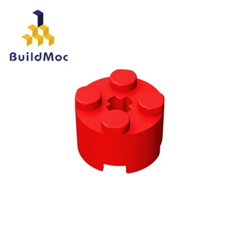 BuildMOC Saderīgu Saliek Daļiņas 6143 3941 2x2 Celtniecības Bloki Daļas DIY Izglītības Crea