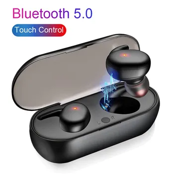 BULIAN Bezvadu Austiņas 5.0 Bluetooth Austiņas Ūdensizturīgs Aktīvā Trokšņa Slāpēšanas Austiņas Ar Mikrofonu Spēļu Earpho