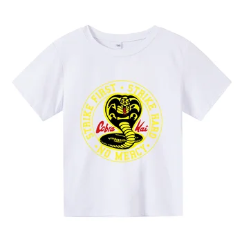 Bērniem 2-14 Gadus Vecs Vasaras Drēbes, T-kreklu O-veida kakla Gadījuma Meitene Topi Īsām piedurknēm T-krekls Zēnu Kokvilnas Drukāt Zīdaiņu Apģērbu